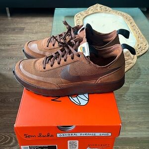 Tom Sachs x NikeCraft General
Purpose Shoe 'Brown'